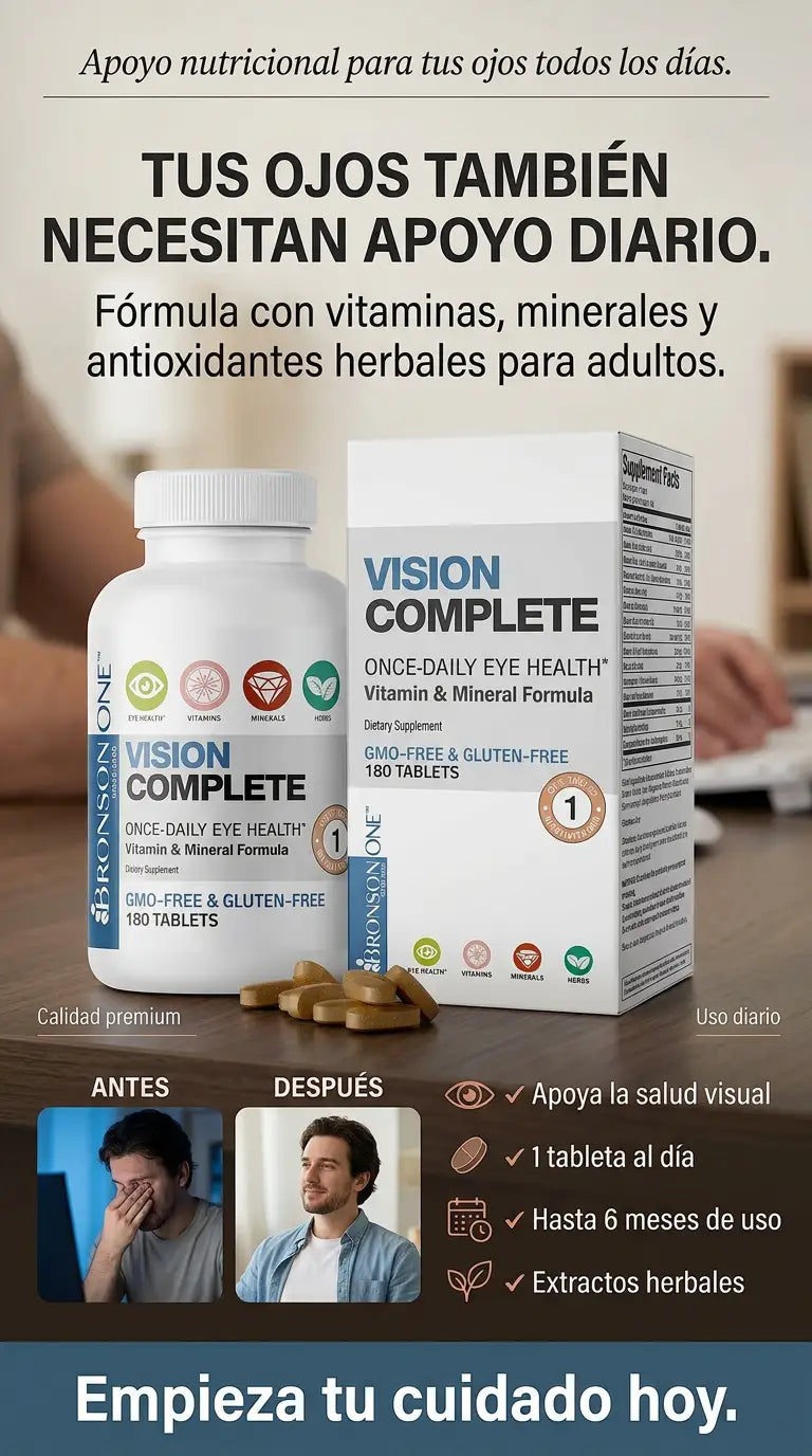 Bronson Vision Fórmula Avanzada de Salud Ocular