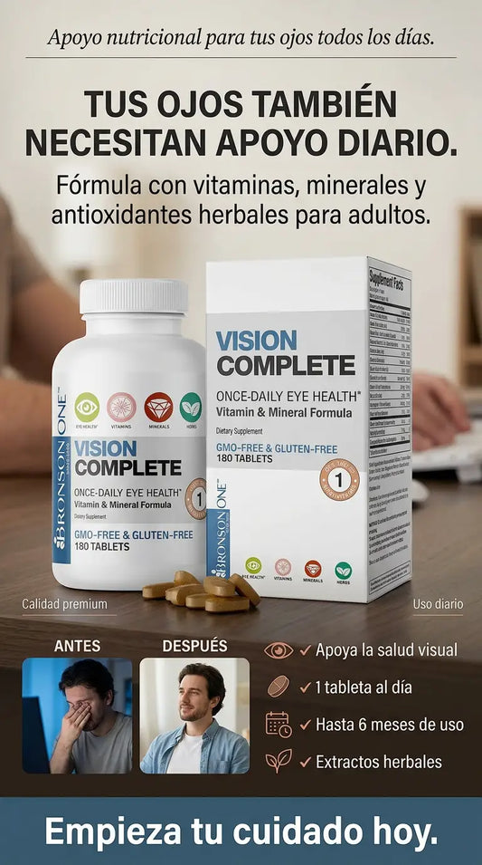 Bronson Vision Fórmula Avanzada de Salud Ocular