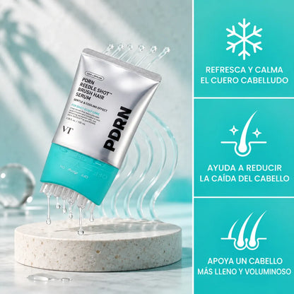 Sérum PDRN con cepillo para el cuero cabelludo
