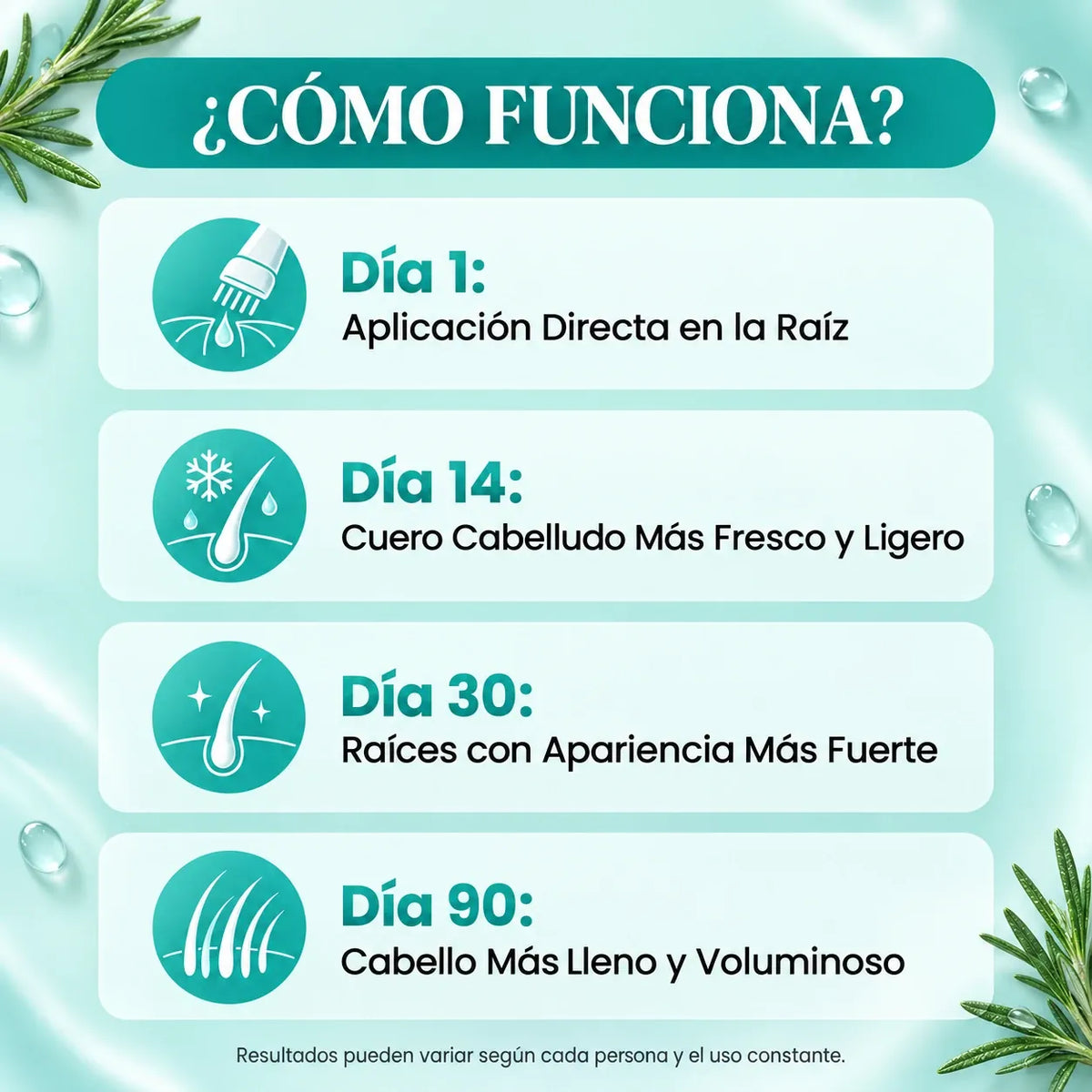 Sérum PDRN con cepillo para el cuero cabelludo