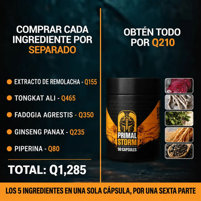 Recupera tu energía y tu firmeza en 30 días | 5 ingredientes en dosis clínica